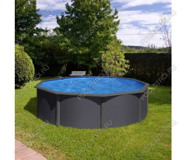 Морозоустойчивые бассейны MAGIC POOL (3,6х1,32м) (цвет графит)