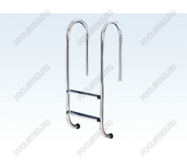 Лестница  2 ступени  (у.б.) Flexinox WALL  AISI-316 (87131124)