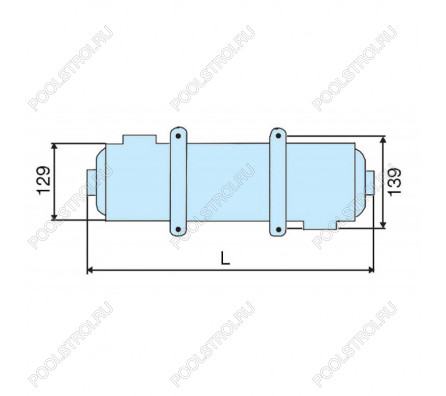 Теплообменник MAXI-FLO. 120 кВт. AISI 316. Pahlen